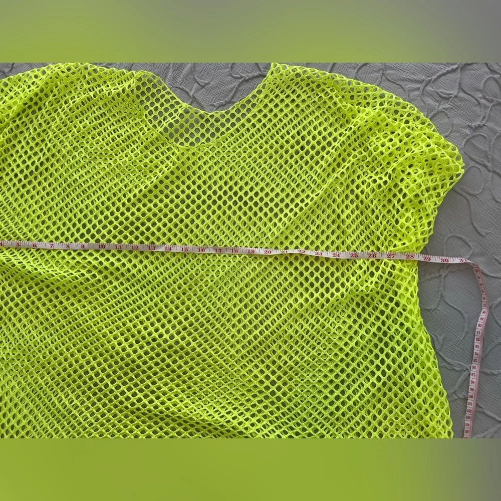 Neon Yellow/green Summer Top (0645) - Picture 7 of 8